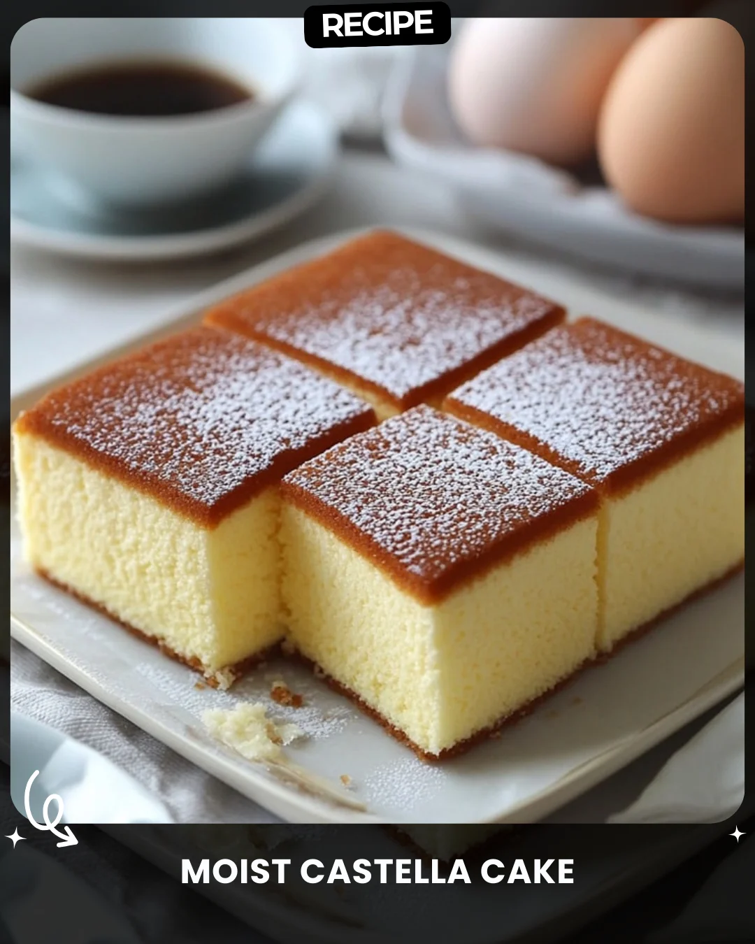 Moist Castella Cake