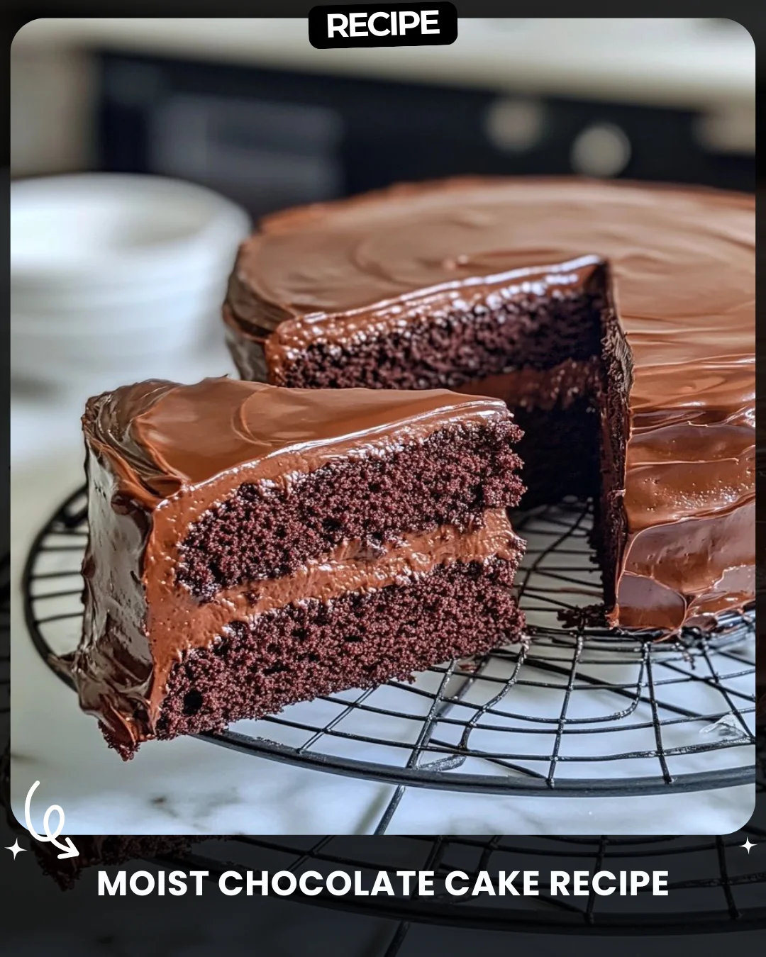 Moist Chocolate Cake Recipe