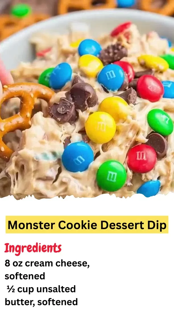 Monster Cookie Dessert Dip
