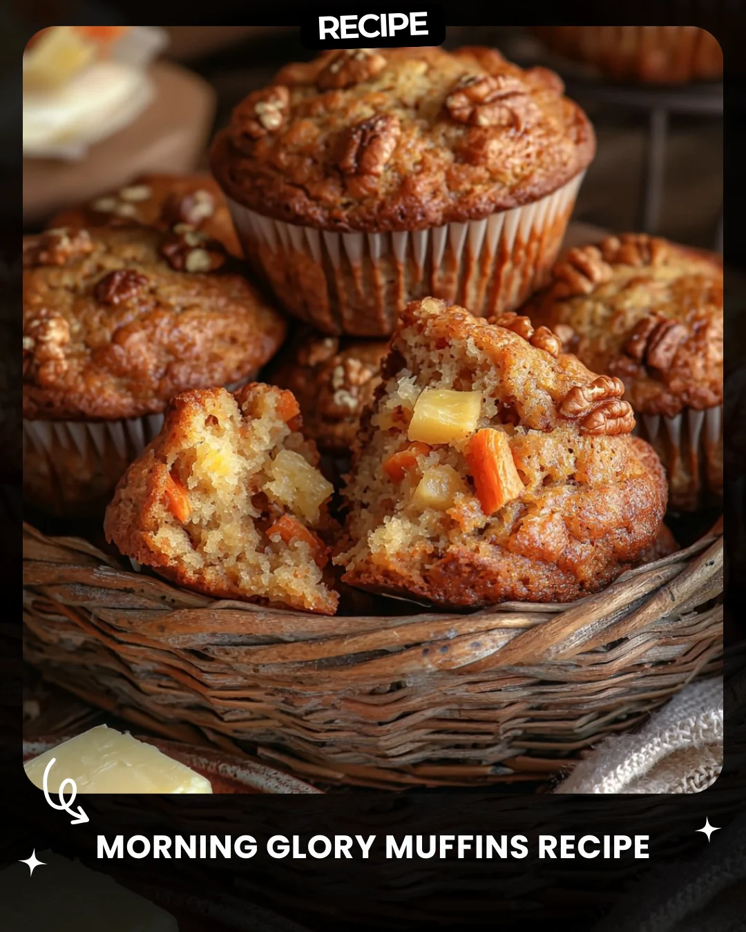 Morning Glory Muffins Recipe