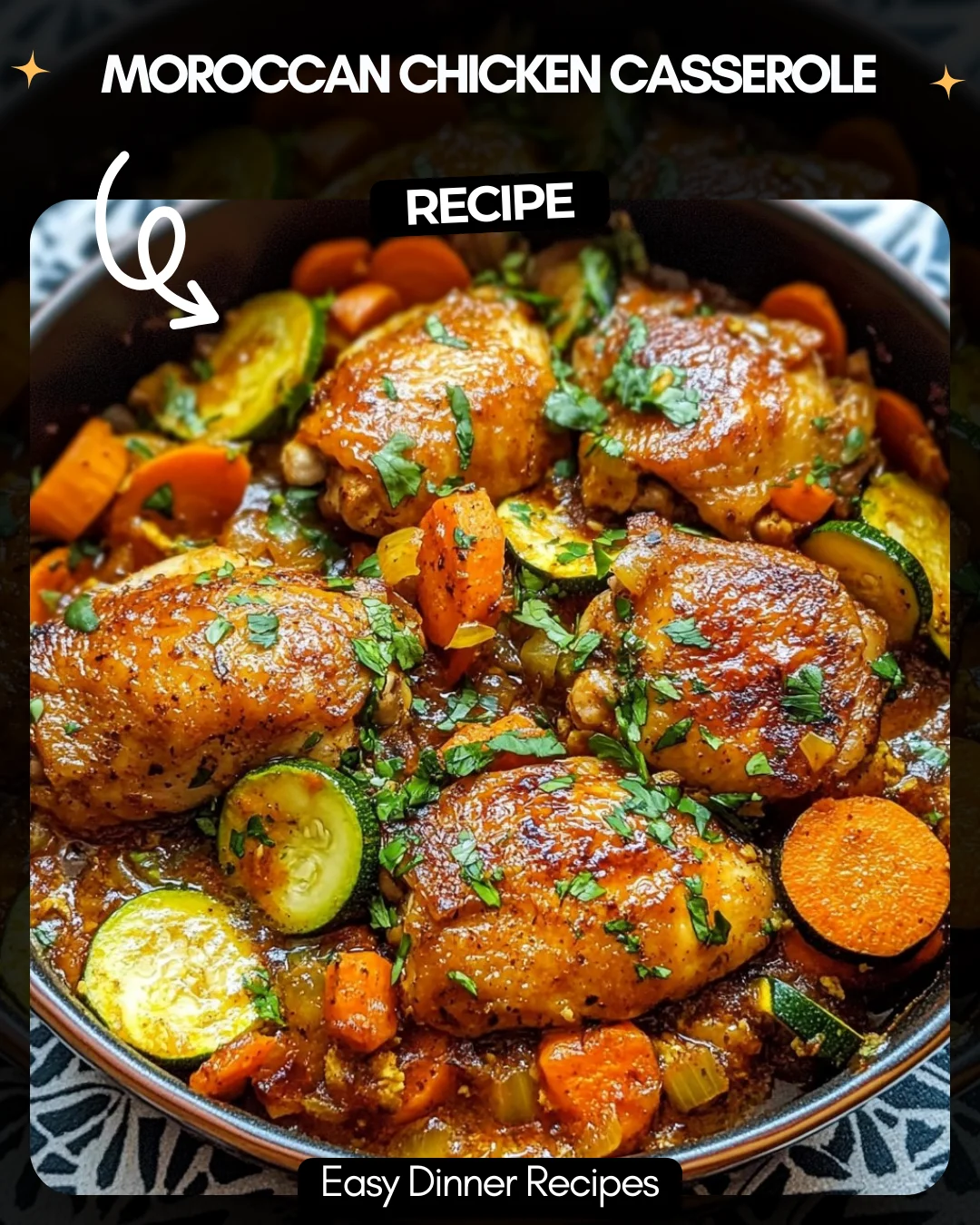 Moroccan Chicken Casserole