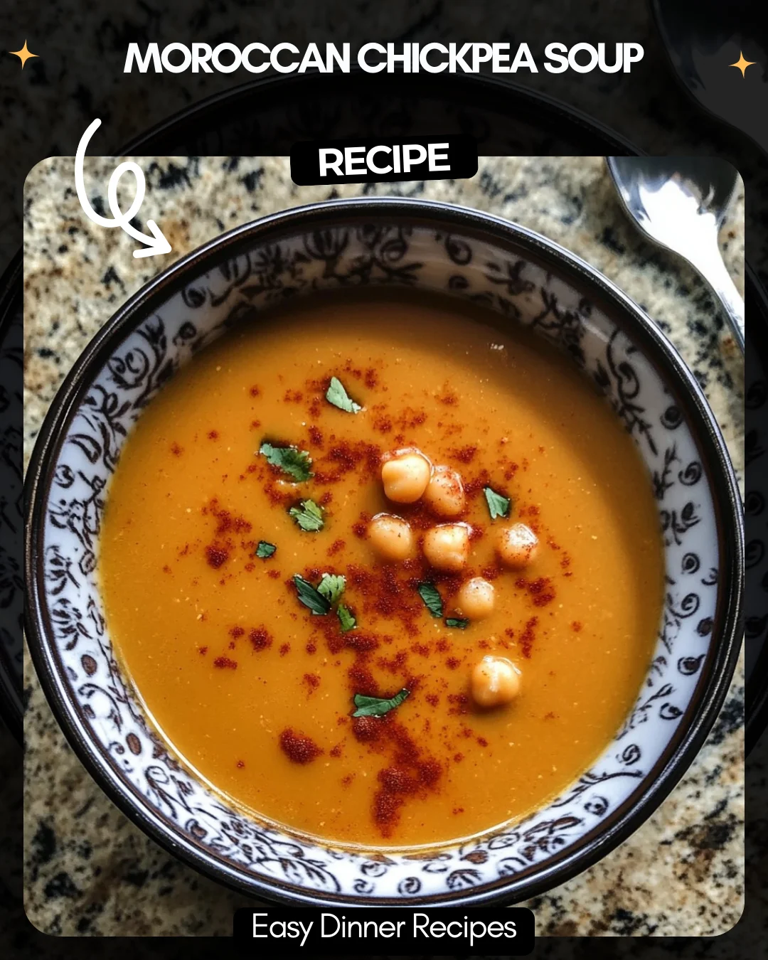 Moroccan Chickpea Soup