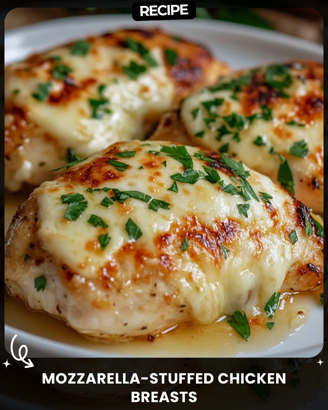 Mozzarella-Stuffed Chicken Breasts