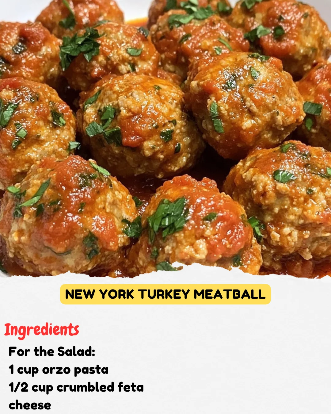 New York Turkey Meatball