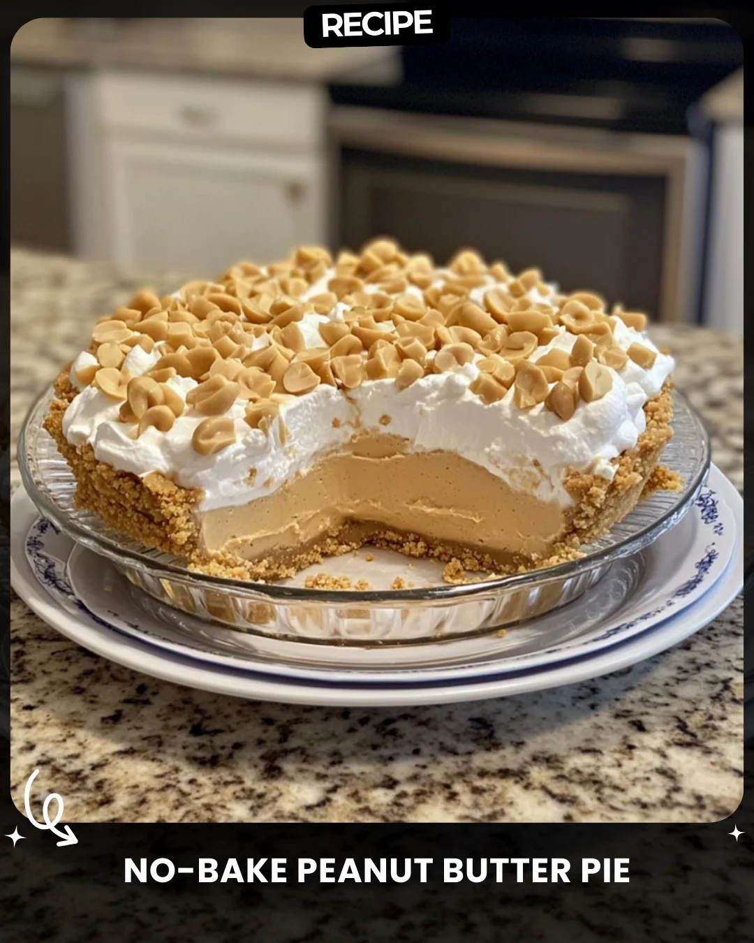 No-Bake Peanut Butter Pie