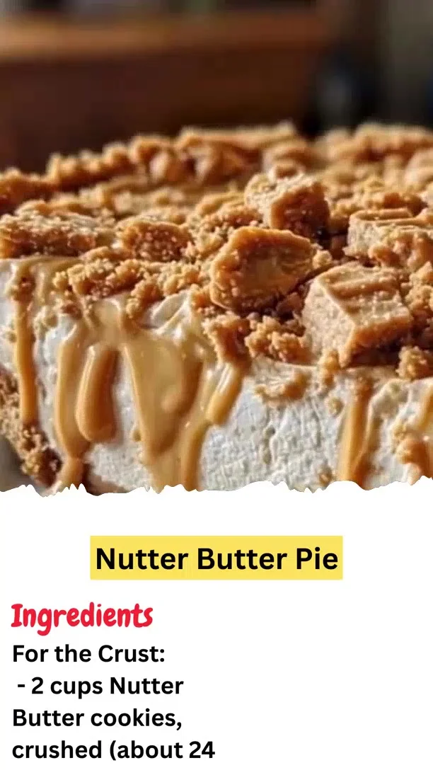 Nutter Butter Pie