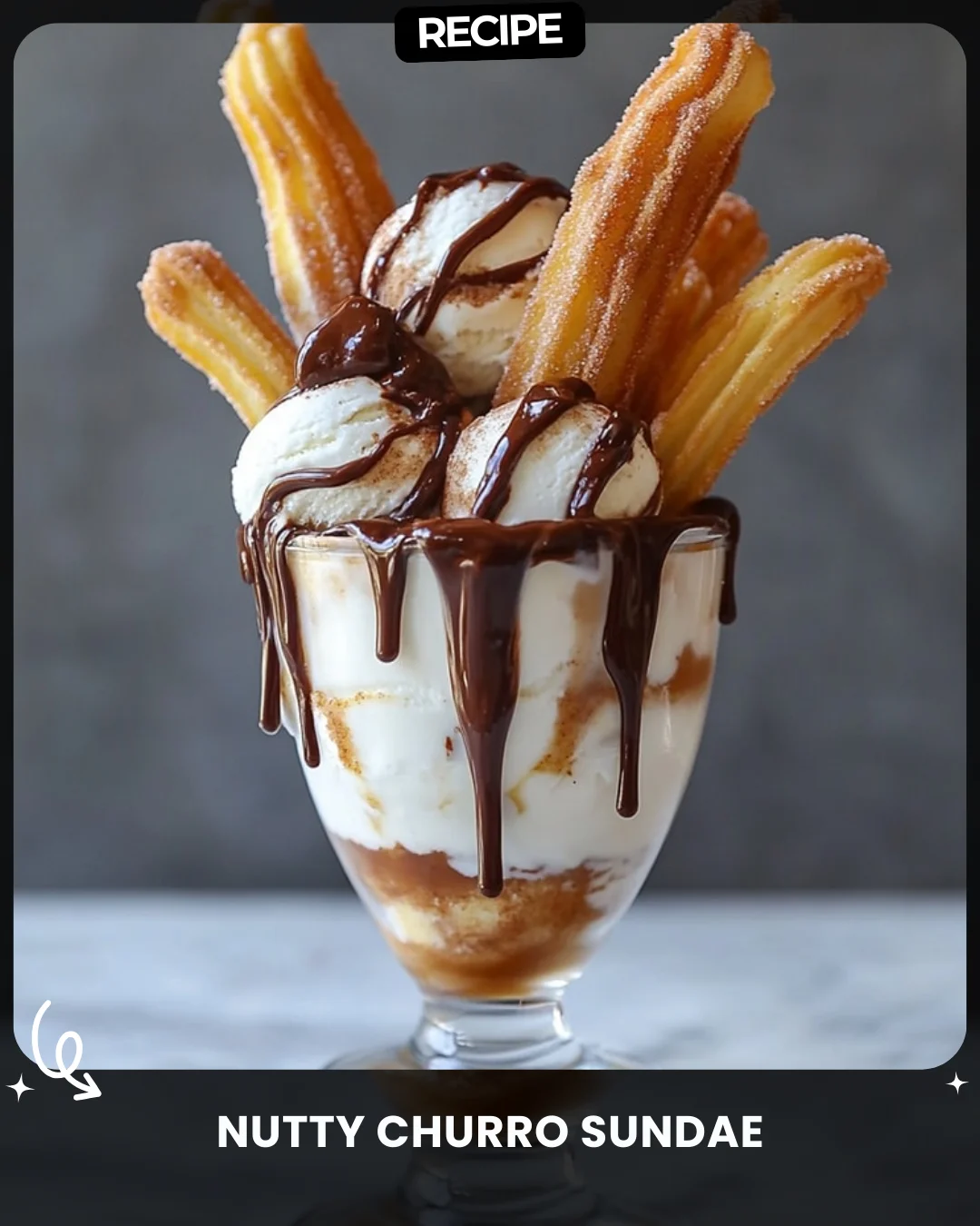 Nutty Churro Sundae