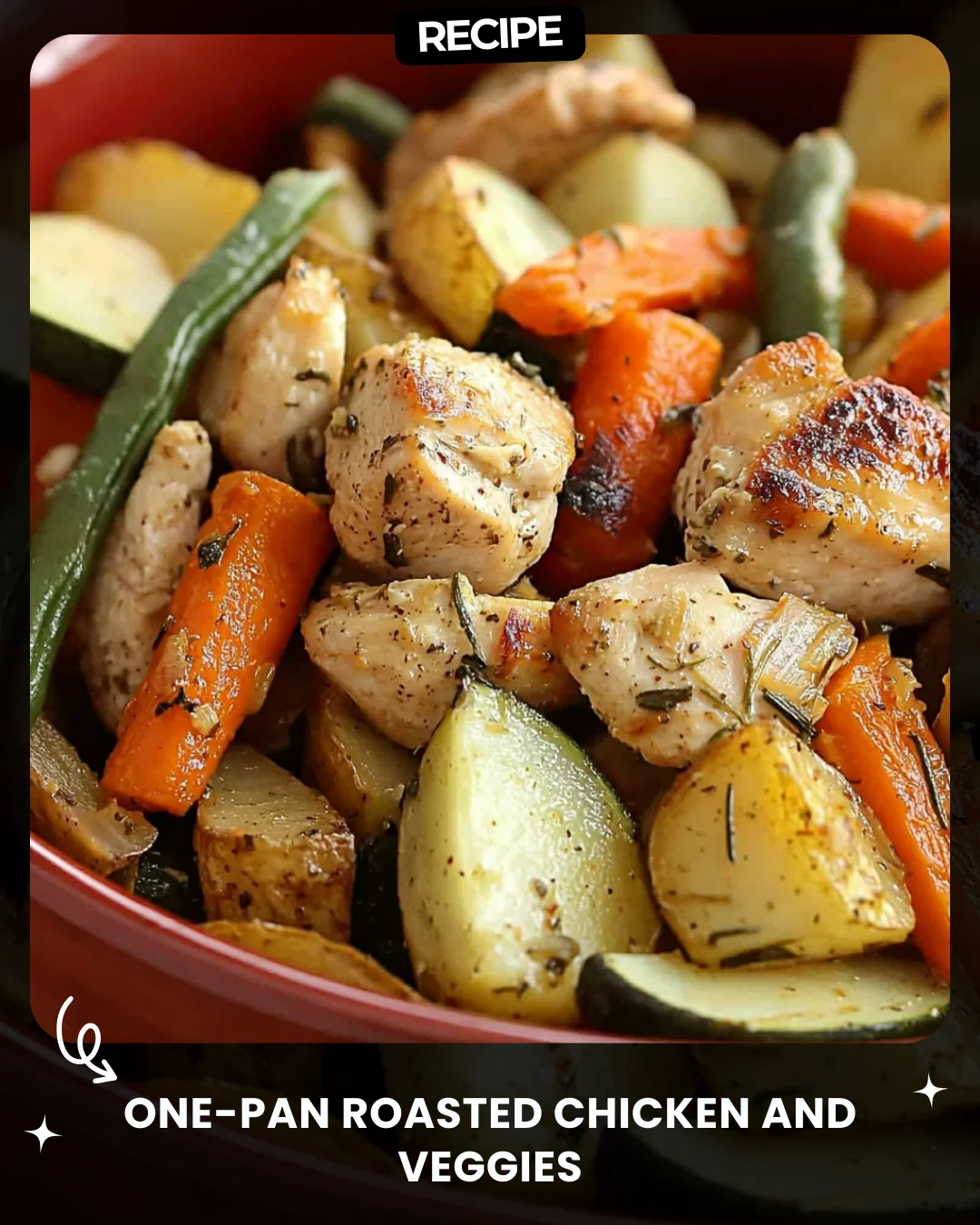 One-Pan Roasted Chicken and Veggies