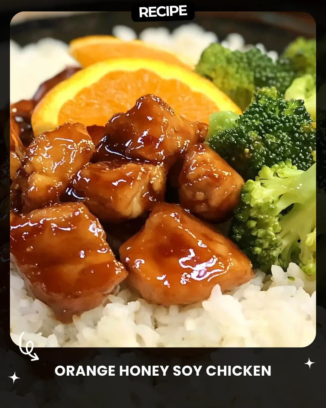 Orange Honey Soy Chicken