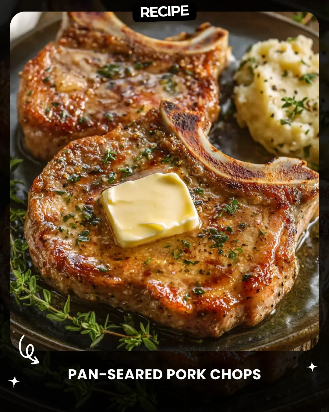 Pan-Seared Pork Chops