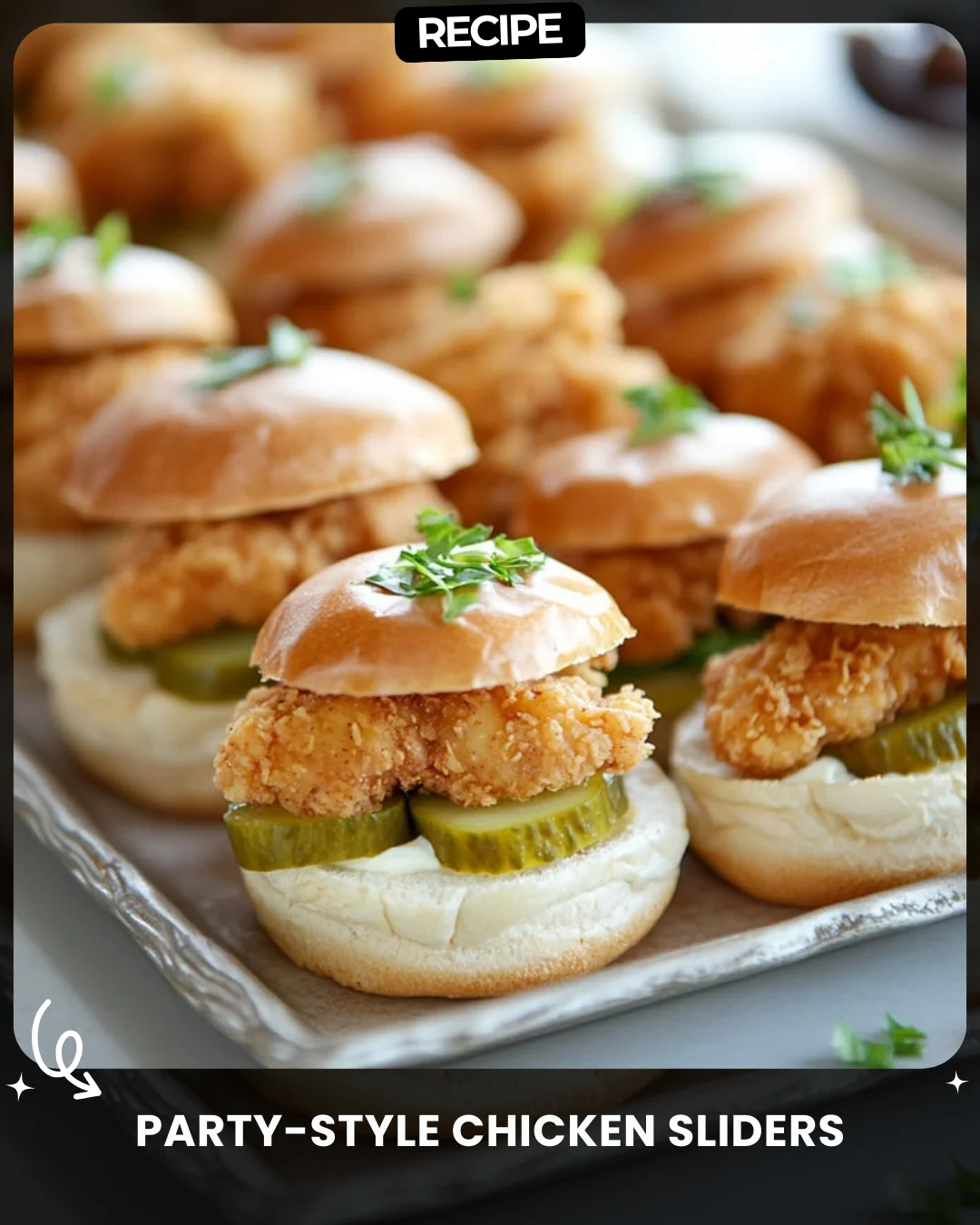 Party-Style Chicken Sliders