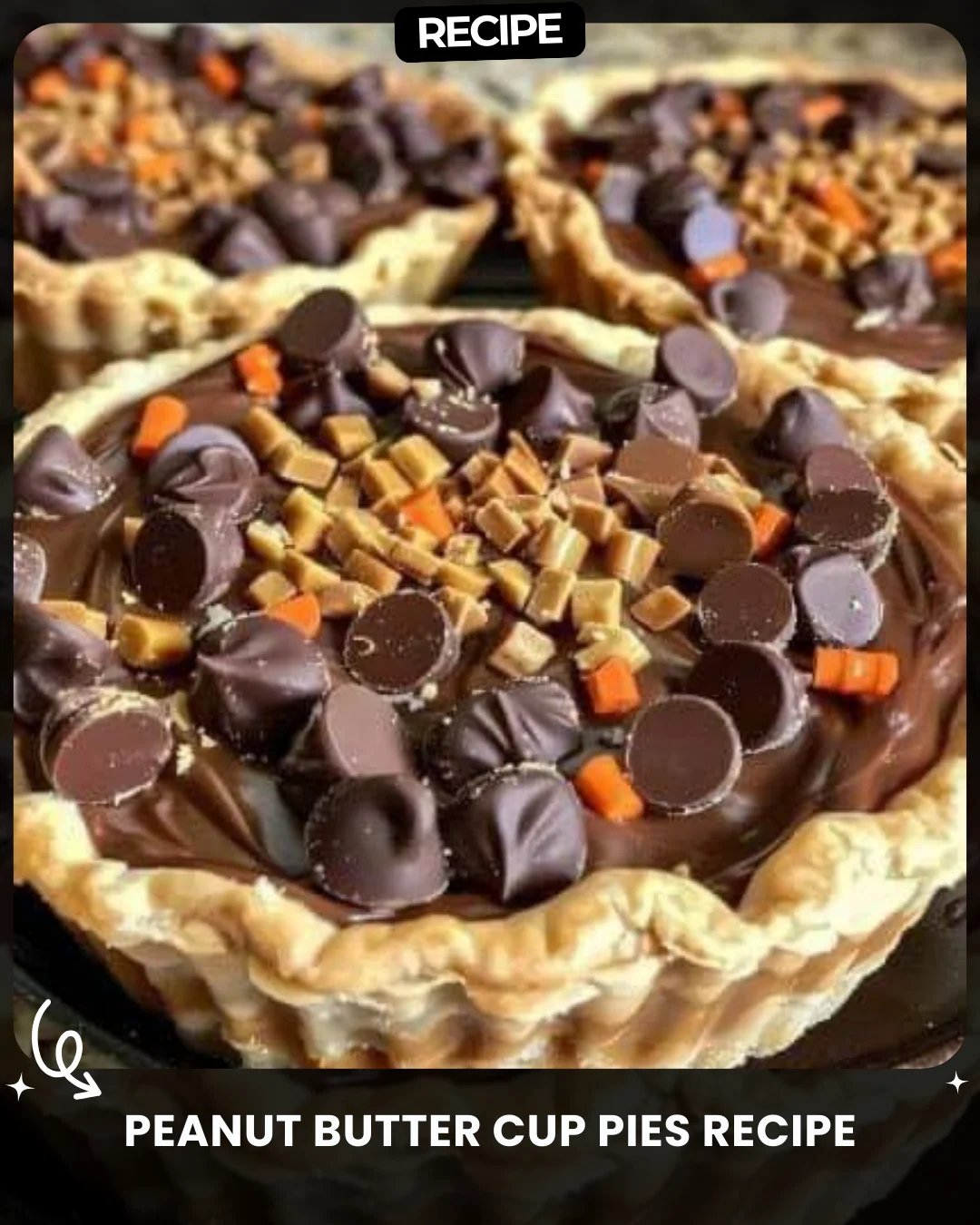 Peanut Butter Cup Pies Recipe