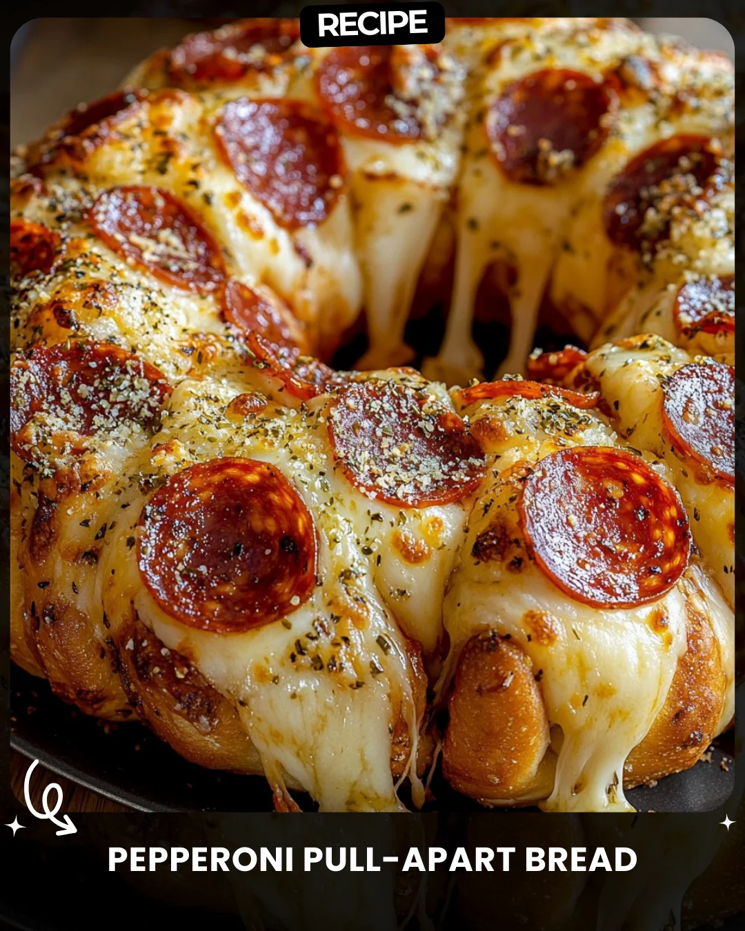 Pepperoni Pull-Apart Bread