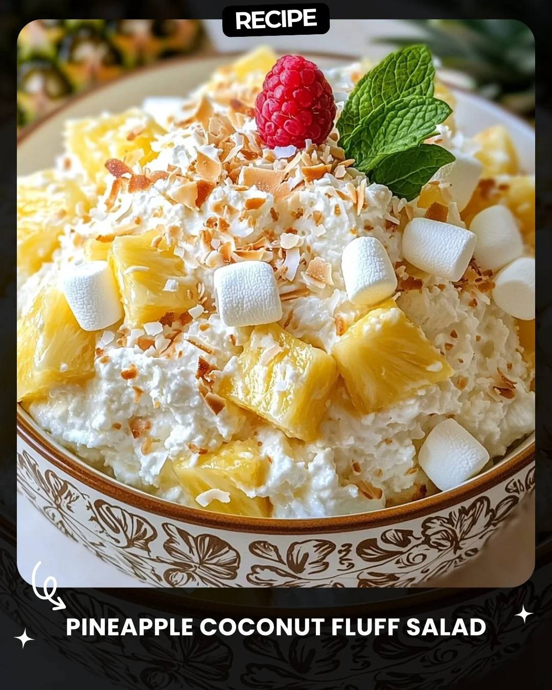 Pineapple Coconut Fluff Salad