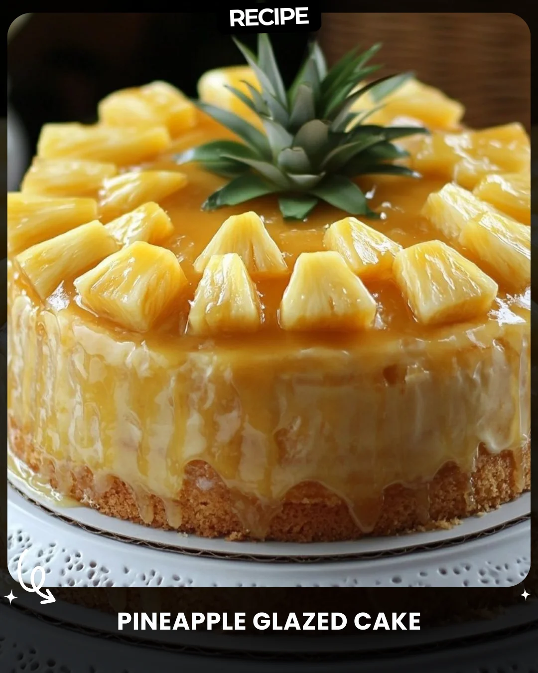 Pineapple Glazed Cake