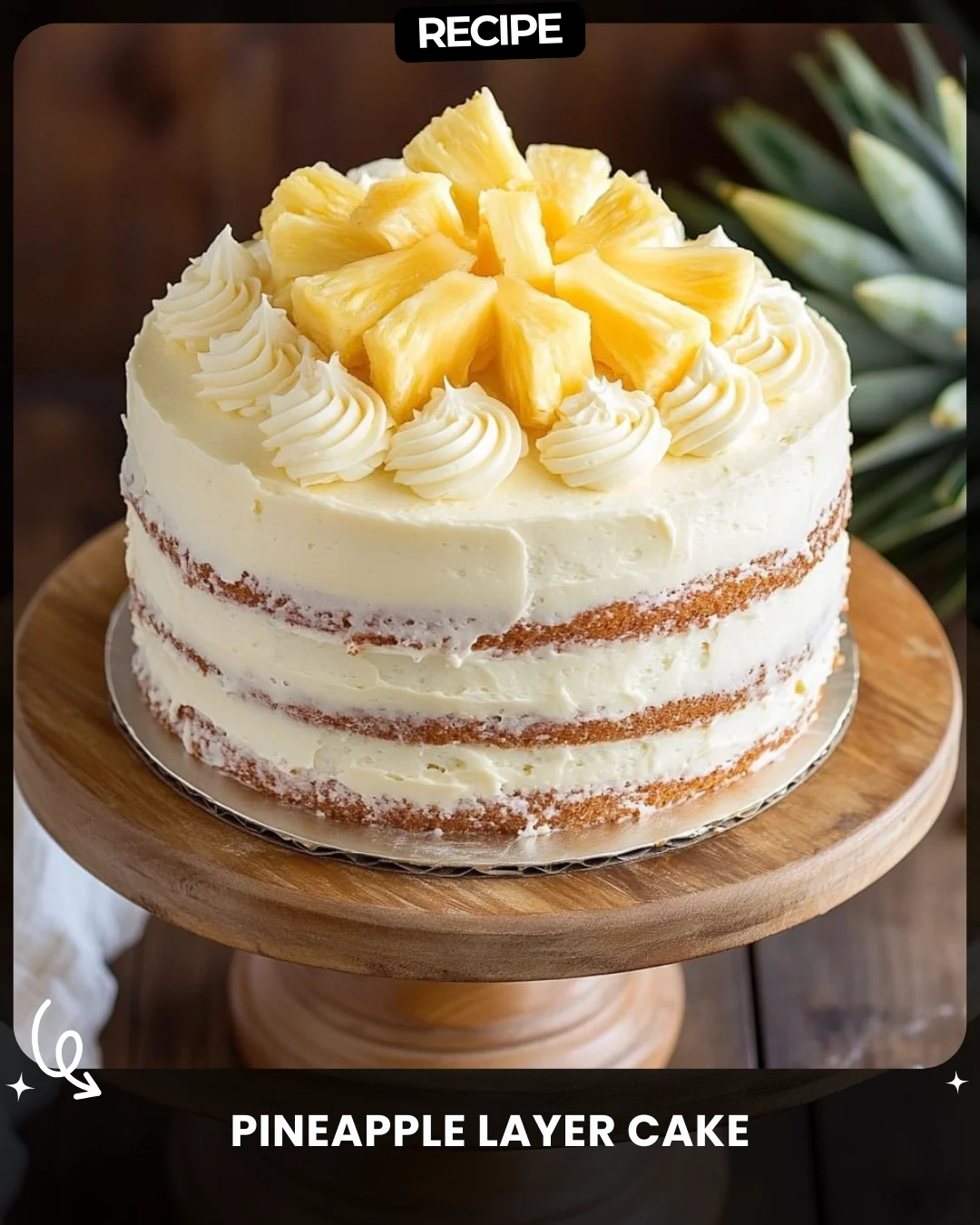 Pineapple Layer Cake