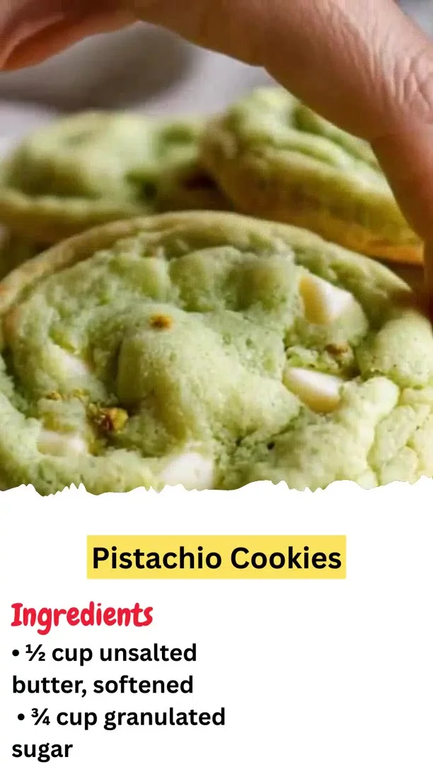Pistachio Cookies