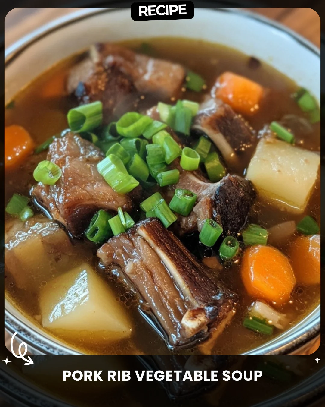 Pork Rib Vegetable Soup