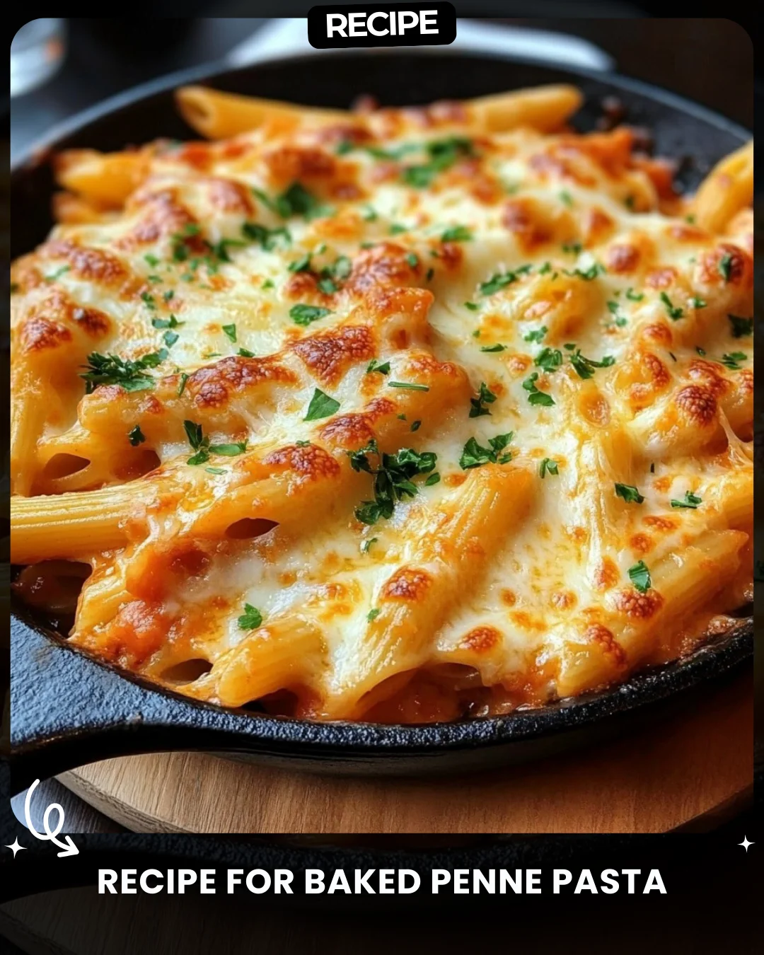 Recipe for Baked Penne Pasta
