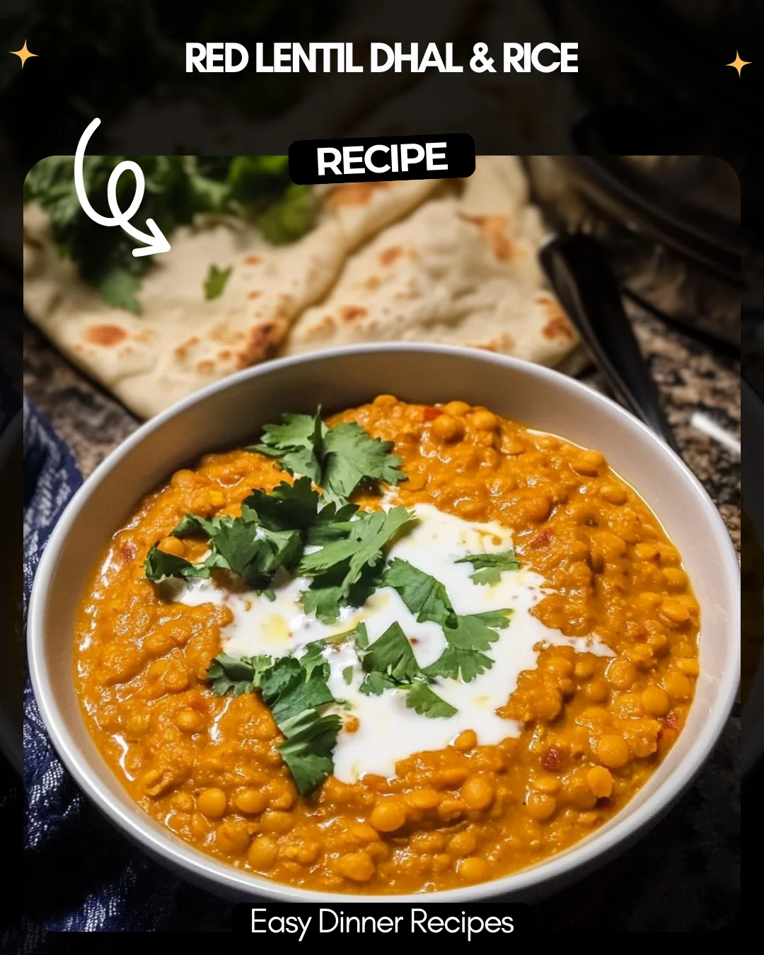 Red Lentil Dhal & Rice