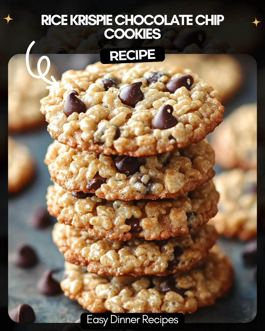 Rice Krispie Chocolate Chip Cookies