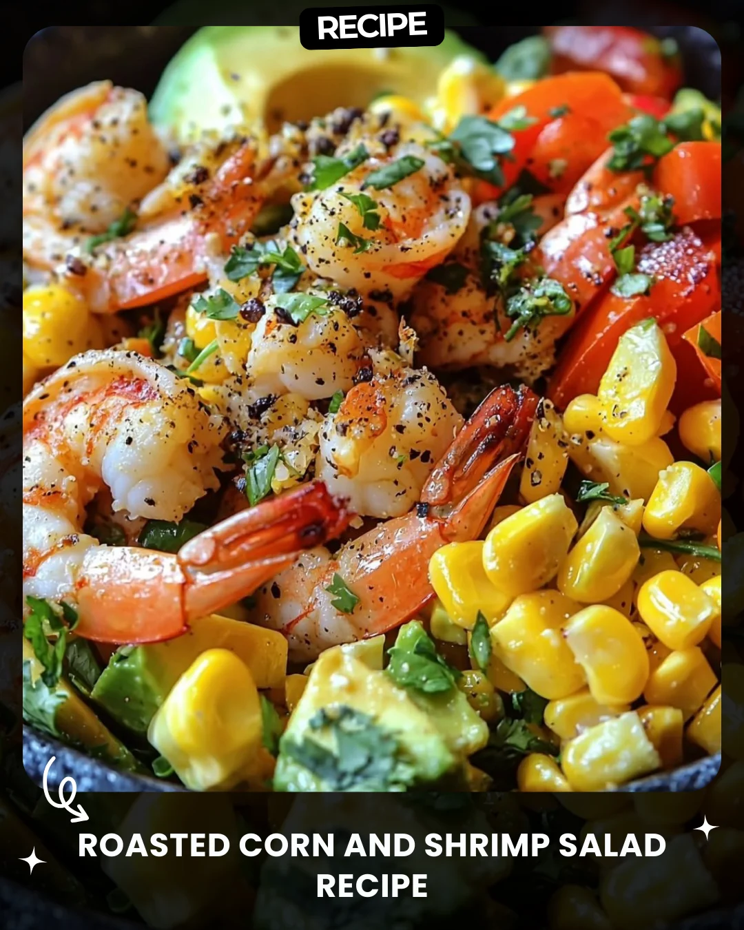 Roasted Corn and Shrimp Salad Recipe