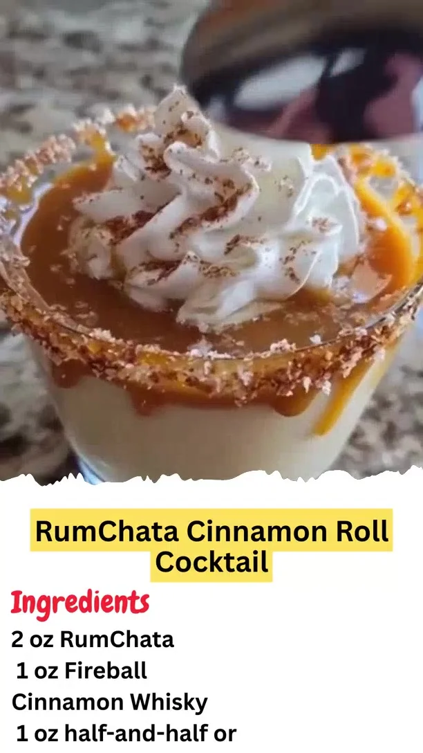 RumChata Cinnamon Roll Cocktail