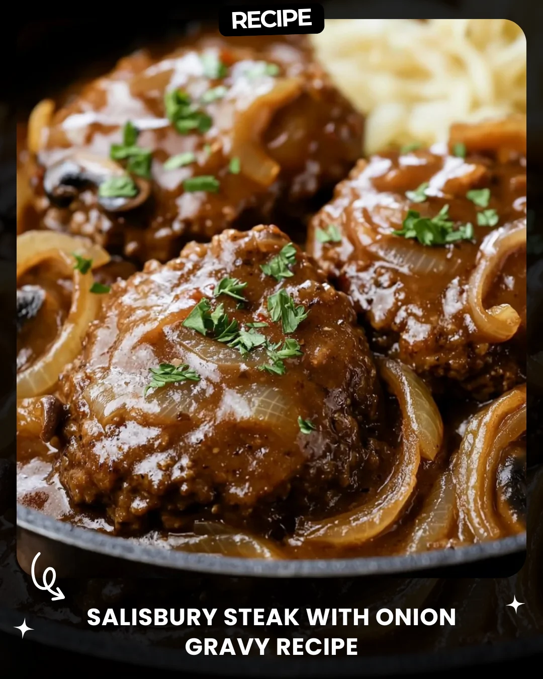 Salisbury Steak with Onion Gravy Recipe