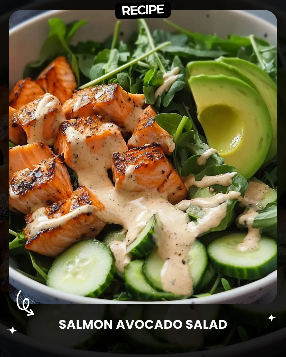 Salmon Avocado Salad