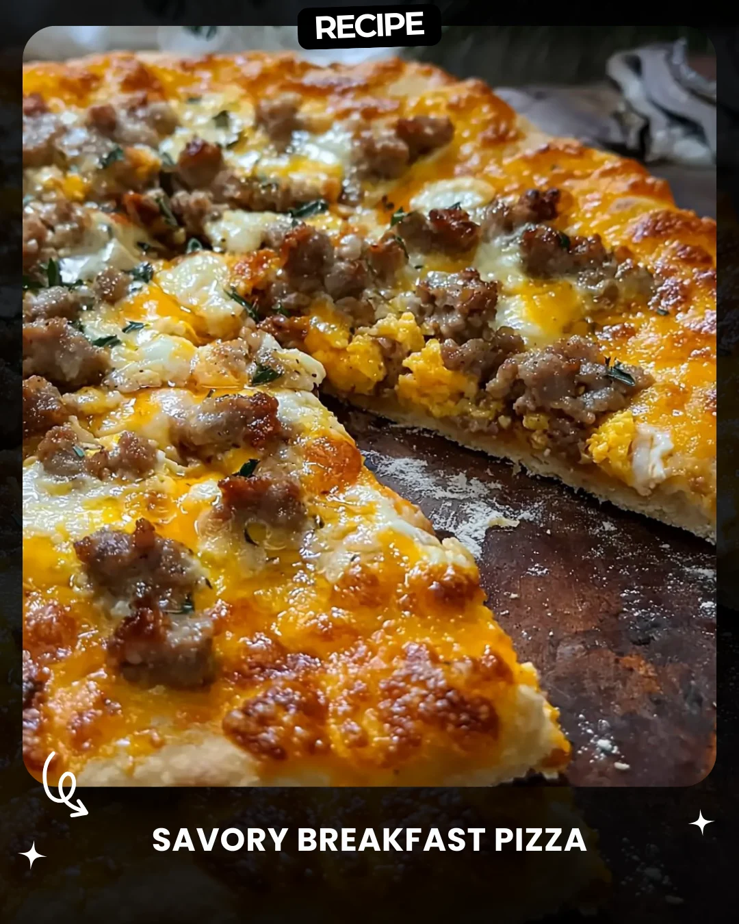 Savory Breakfast Pizza