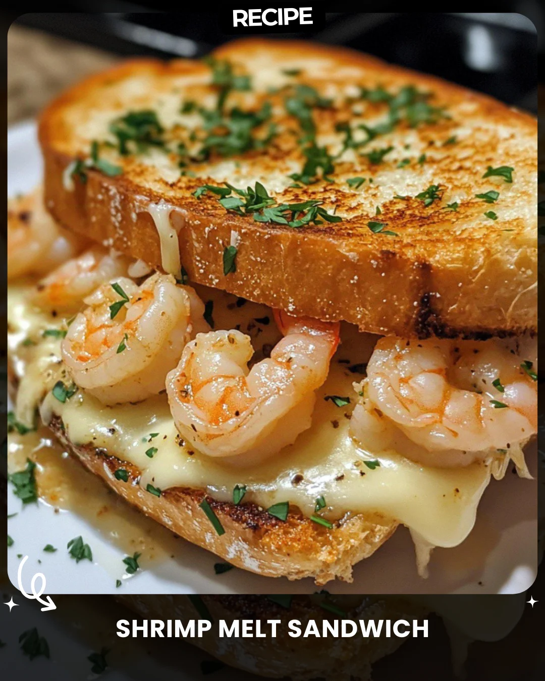 Shrimp Melt Sandwich