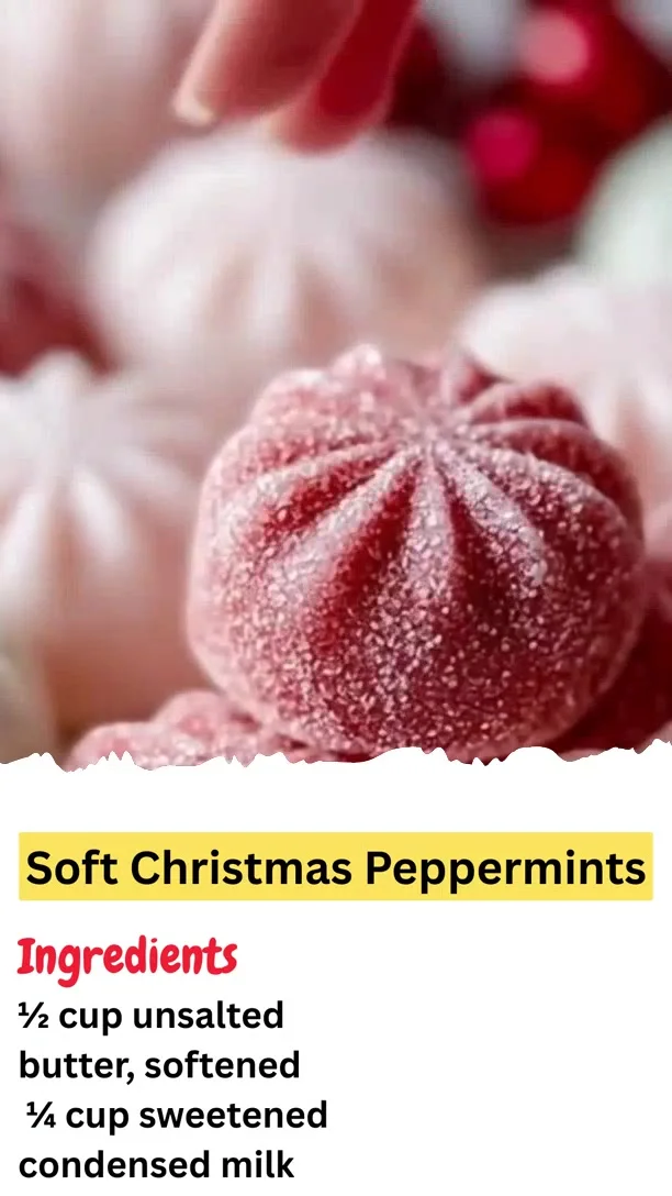Soft Christmas Peppermints