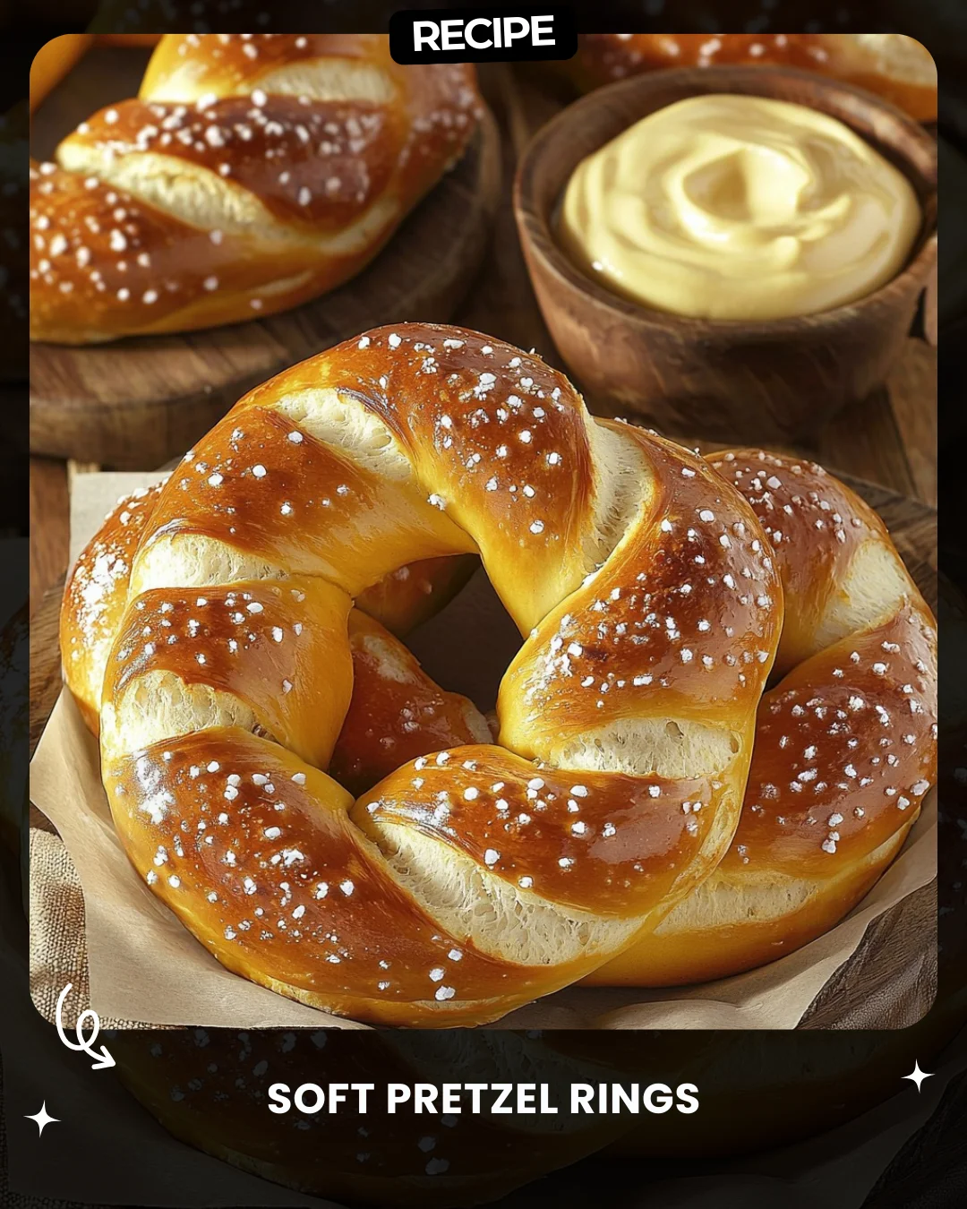 Soft Pretzel Rings