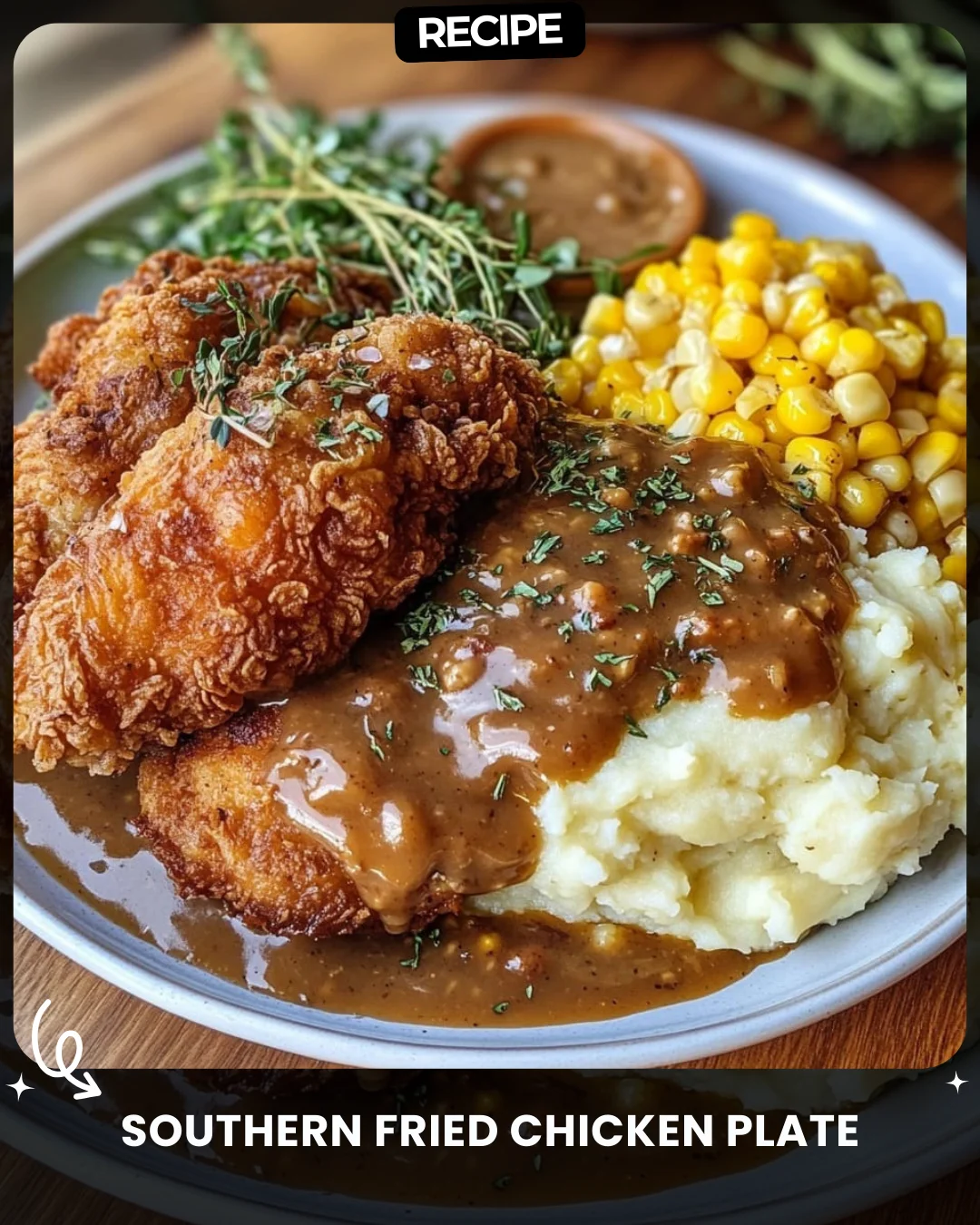Southern Fried Chicken Plate