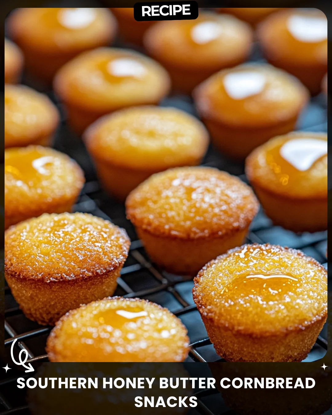 Southern Honey Butter Cornbread Snacks