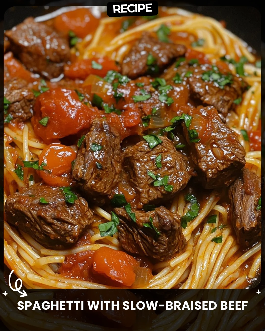 Spaghetti with Slow-Braised Beef