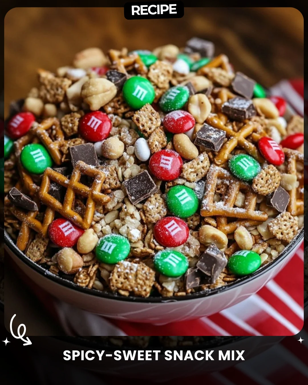 Spicy-Sweet Snack Mix