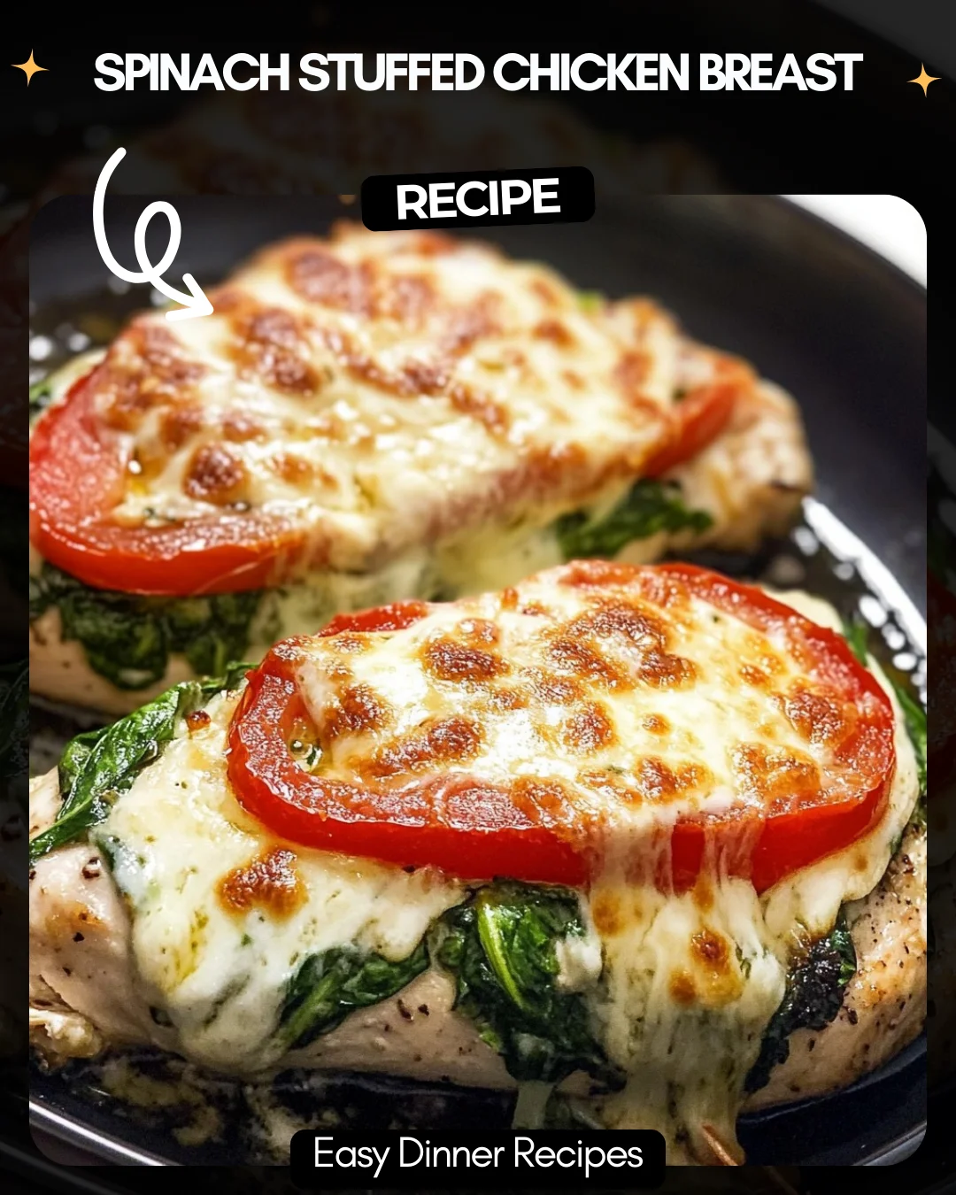 Spinach Stuffed Chicken Breast