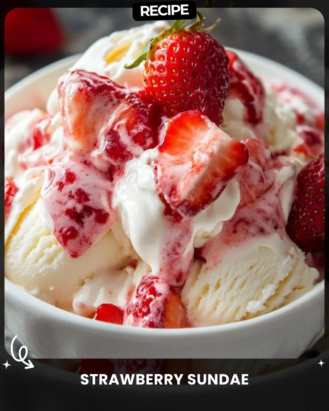Strawberry Sundae