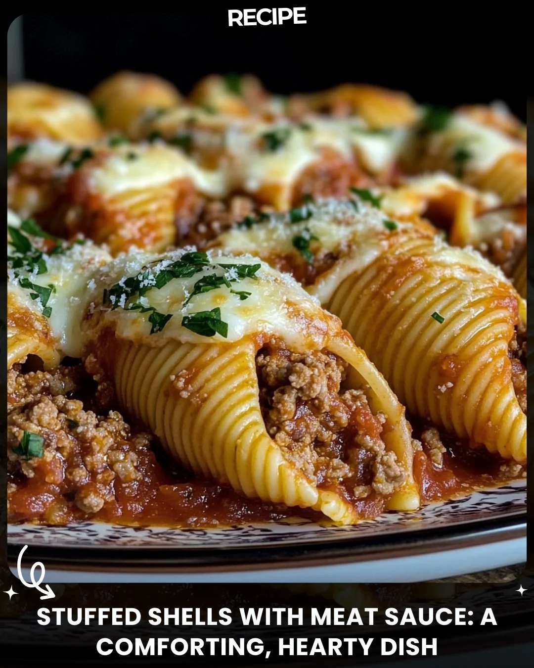 Stuffed Shells with Meat Sauce: A Comforting, Hearty Dish