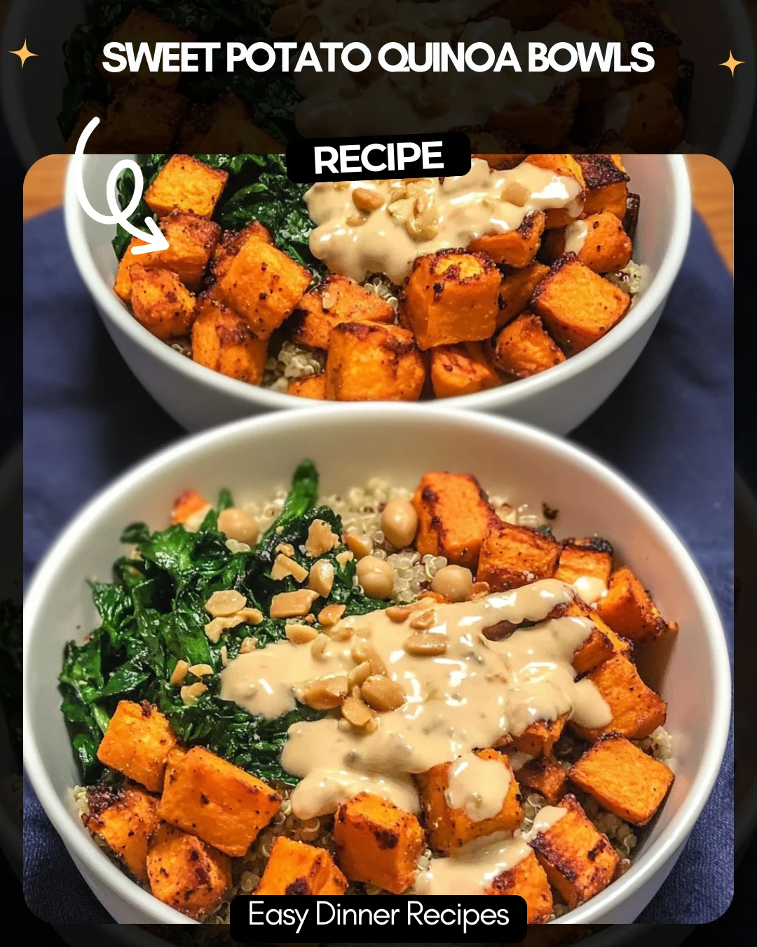 Sweet Potato Quinoa Bowls