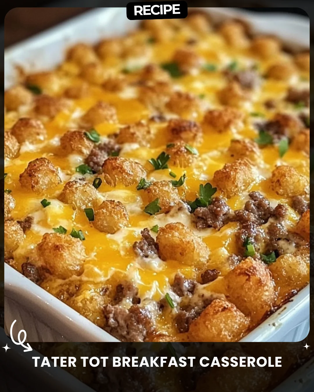 Tater Tot Breakfast Casserole