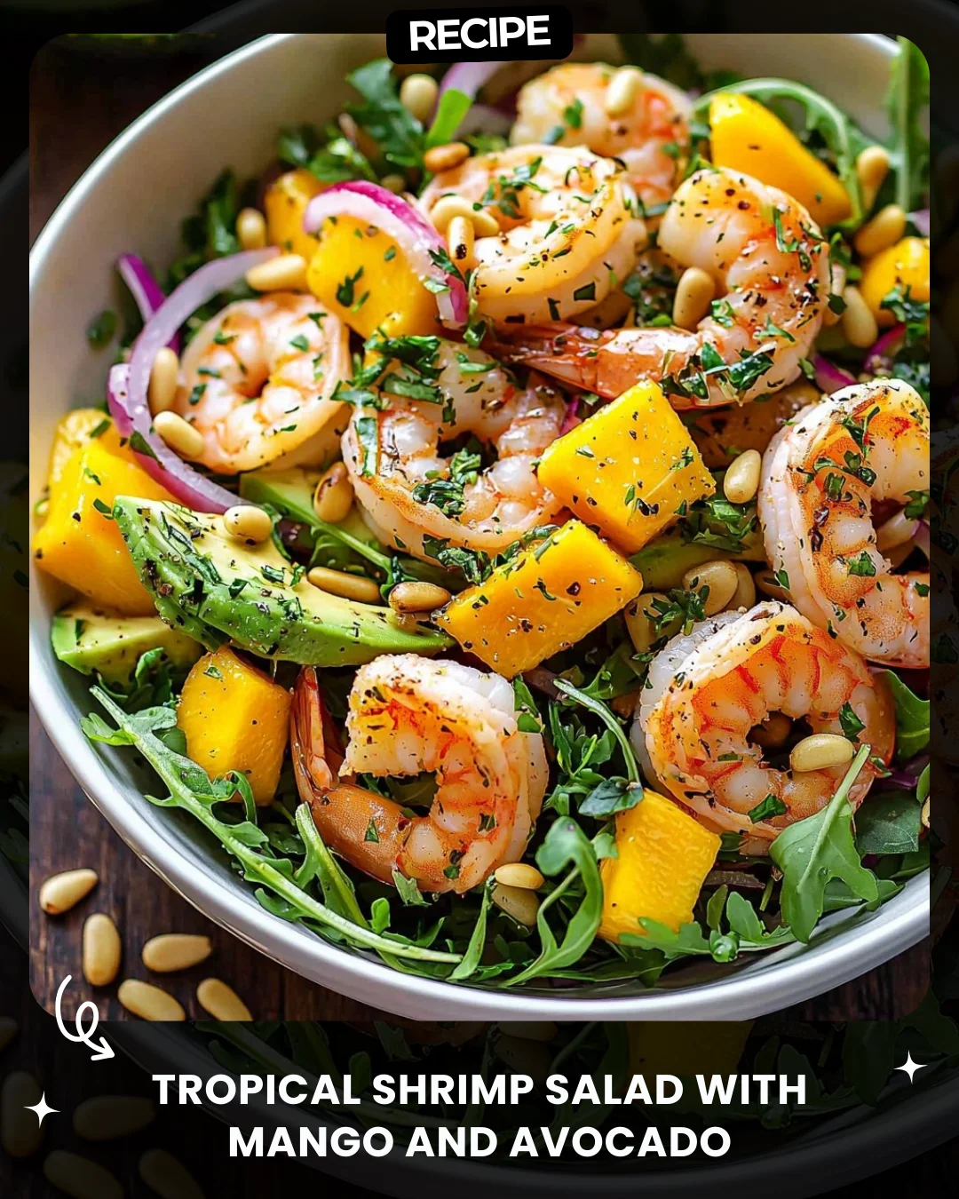 Tropical Shrimp Salad with Mango and Avocado