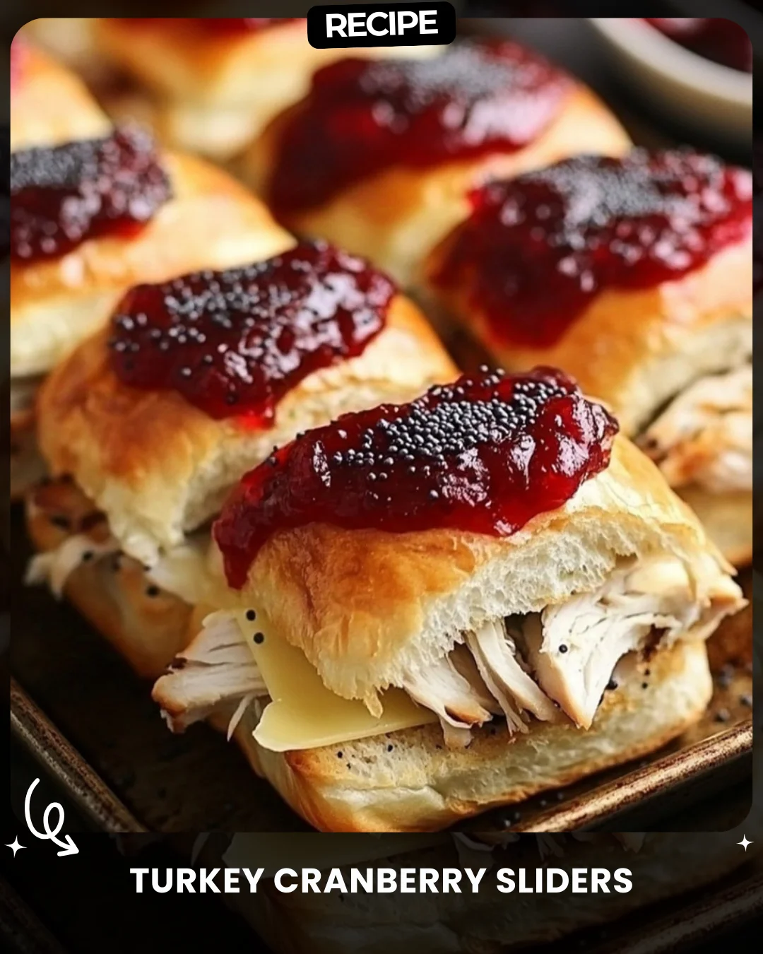 Turkey Cranberry Sliders