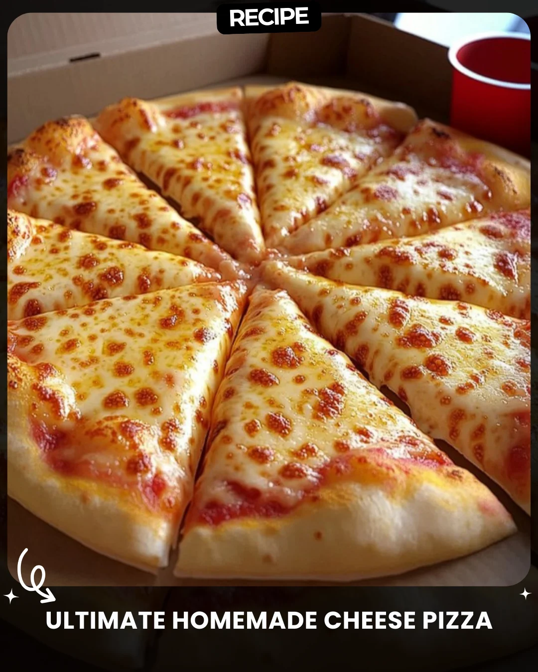 Ultimate Homemade Cheese Pizza