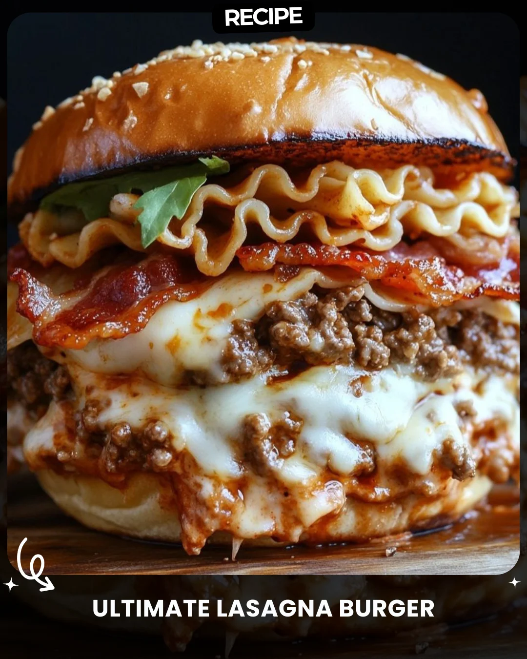 Ultimate Lasagna Burger