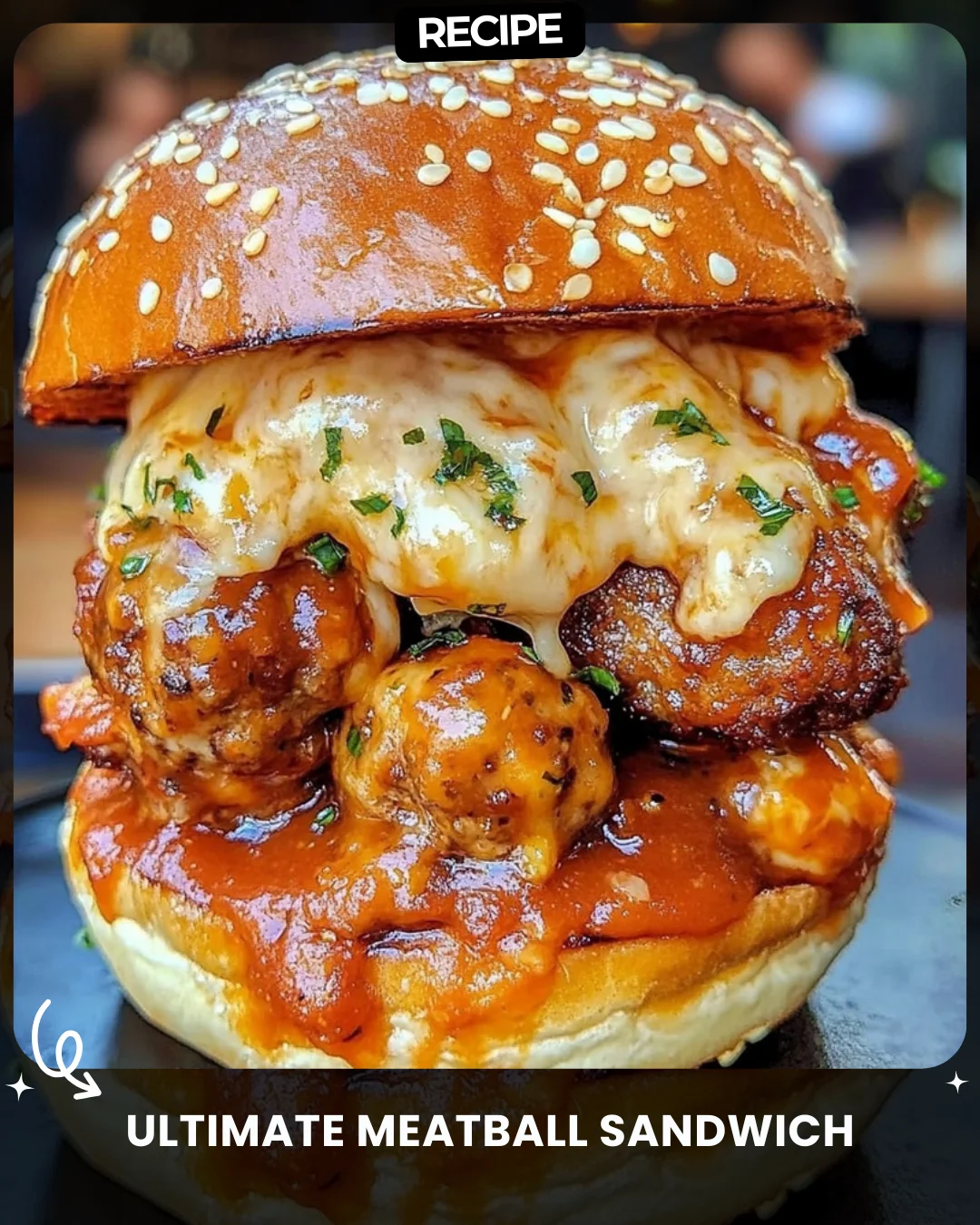 Ultimate Meatball Sandwich