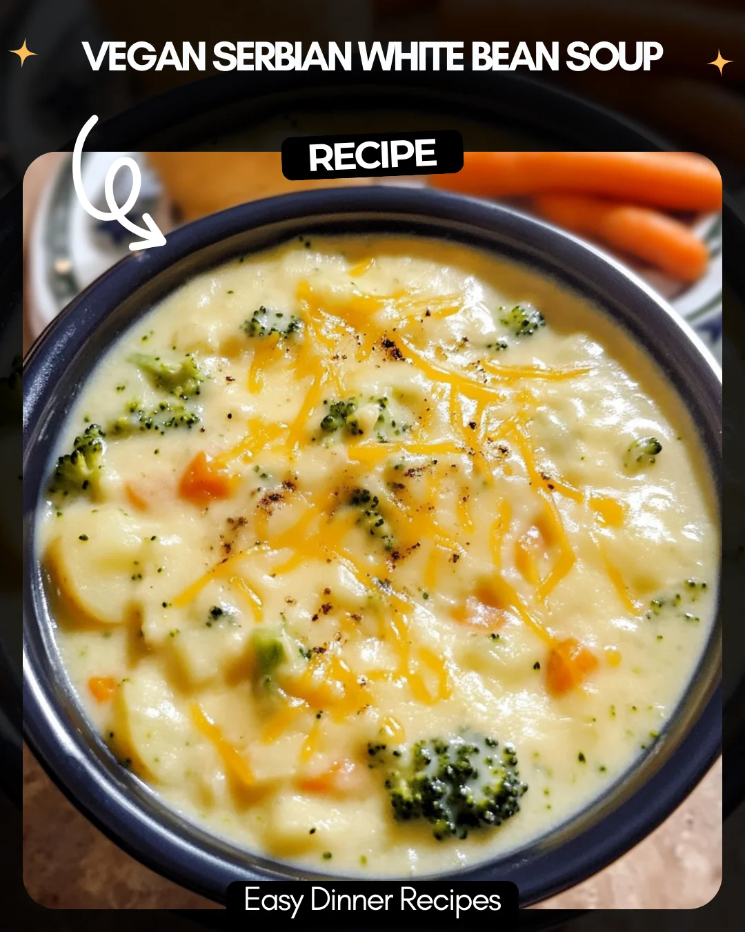 Vegan Serbian White Bean Soup