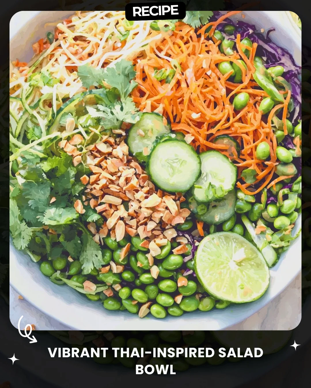 Vibrant Thai-Inspired Salad Bowl