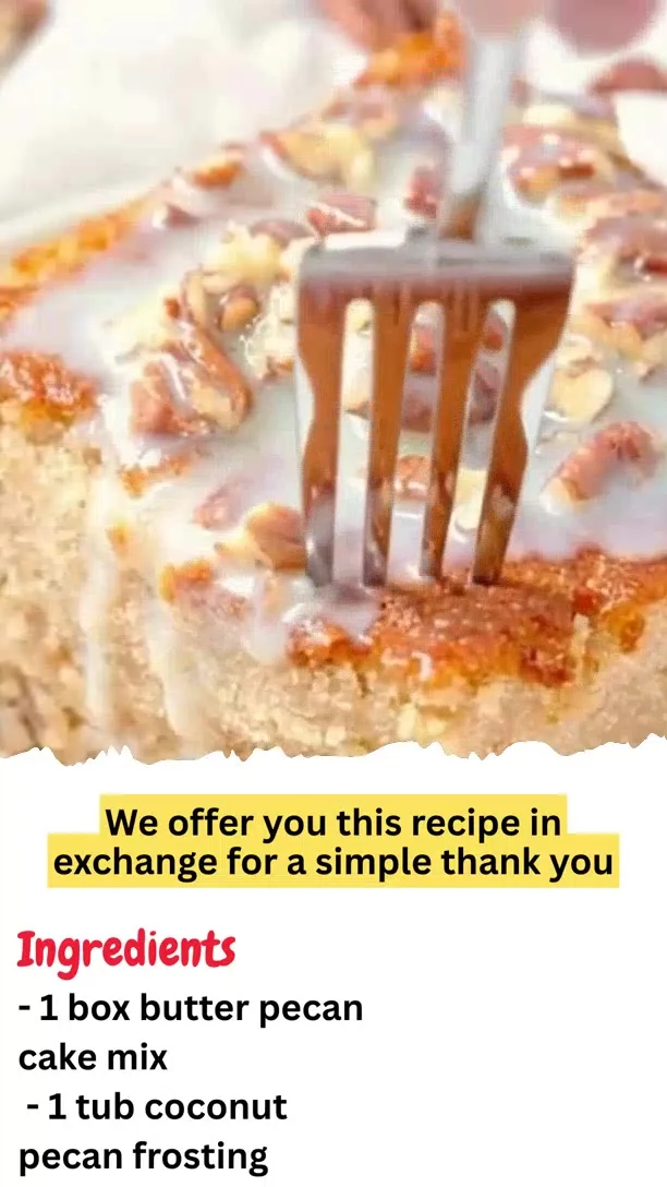 We offer you this recipe in exchange for a simple thank you
